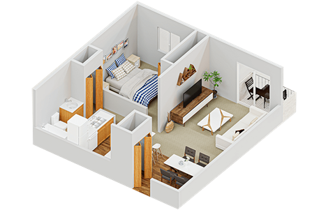 1431 and 1457 Wildcat Court 1-3 Beds Apartment for Rent - Photo Gallery 15